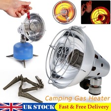 UK Outdoor Portable Gas Bivvy Heater with Stand for Carp Fishing-Camping Shelter