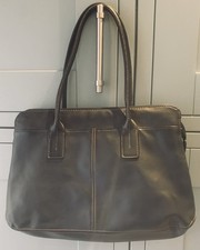 Suzy Smith Black Leather Bag