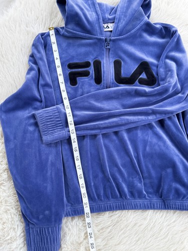 Vtg fila velour purple - fila,