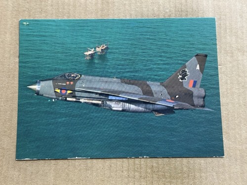 Postcard raf bac lightning - bac, f6