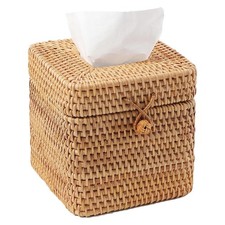 Wicker Tissue Box Cover Tissue