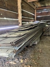 Vintage Old Metal Roofing Tin