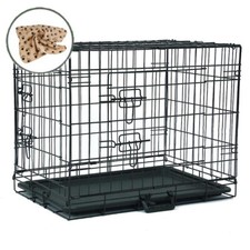 DOG CAGE PET PUPPY FOLDABLE