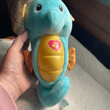 Fisher-Price Baby plush Musical Soothe & Glow Seahorse.