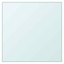 Table Top Sturdy Desk Top Replacement Dining Table Top Tempered Glass vidaXL