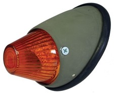 Bullet Front Indicator Assembly w Amber Lens Left VW Beetle 111953041CAMB