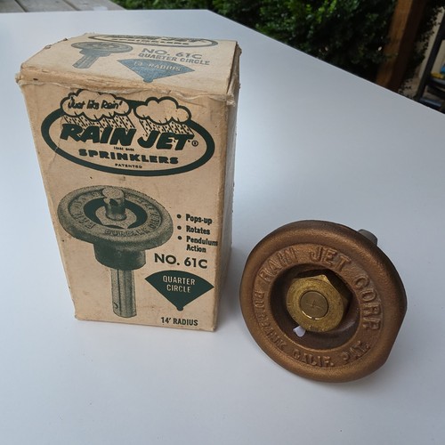 Vintage nos rain jet brass - jet,