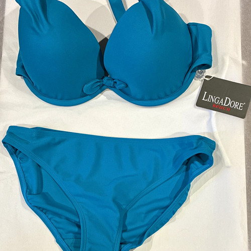 Lingadore turquoise halter - turquoise,