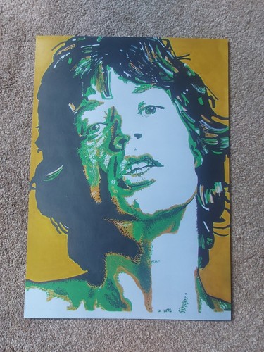 Mick jagger art - mick, a3