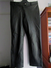 £7.99 LEATHER TROUSERS SIZE 12