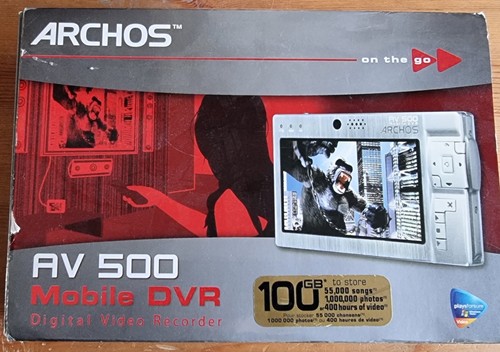 Archos av500 mobile - archos, dvr