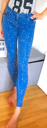 Primark parisian blue glitter - parisian,