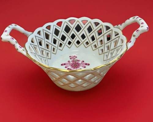 Herend porcelain openwork - herend,