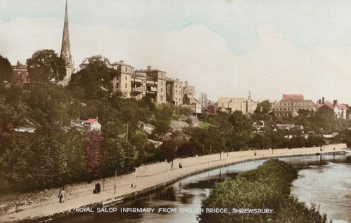 Shrewsbury shropshire rppc - shrewsbury,,