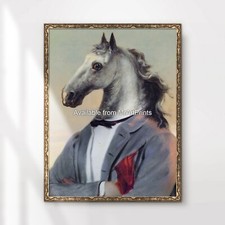 Horse Painting Art Print