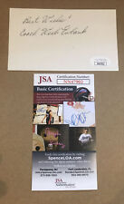 WEEB EWBANK SIGNED 3 x 5 INDEX