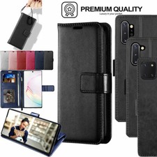 for Samsung Note 10, 10 Plus 5G, 10 Lite Premium Flip Leather Wallet Stand Case