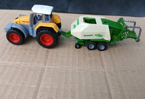 Diecast tractor siku - tractor, krone