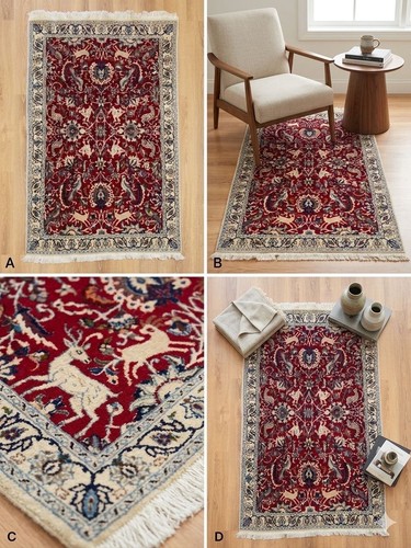 Handmade oriental wool and - handmade,