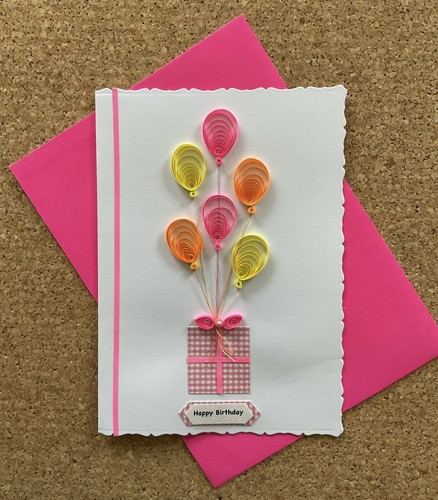 Pretty handmade quilled - pretty,