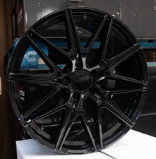 x4 20" Premium C43 2.0 Mercedes Style Alloys 8.5/9.5 C E S Class Gloss Black