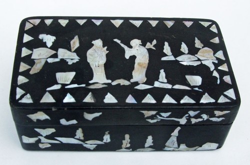Antique chinese papier mache - antique,