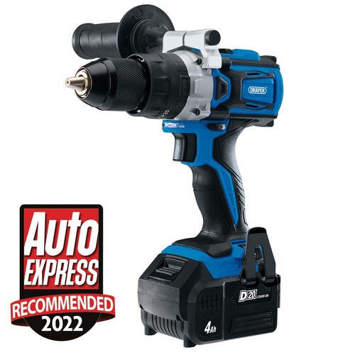 Draper d20 20v brushless combi - brushless,