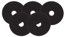 20in Black Floor Pad Dry Stripping and Scrubbing x5 51cm