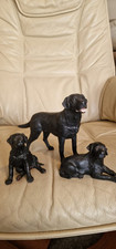 Labrador Dogs Figurines. Very beautiful. Vintage
