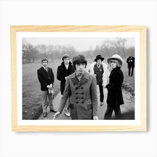 The Rolling Stones posing