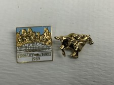 1989 Quad City Downs Lapel Pin