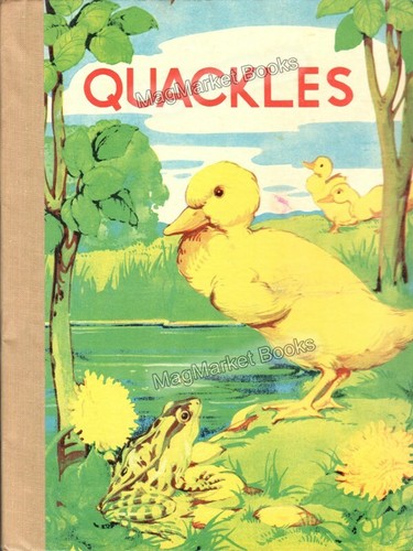 Vintage book quackles a - vintage,