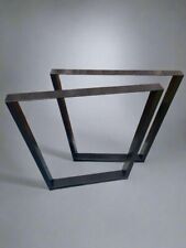 Set of 2 metal table legs indoor kitchen dinning room legs