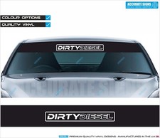 DIRTY DIESEL Universal Car Sun