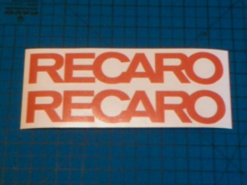Recaro 200mm decal sticker - decal,