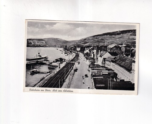 9177 postcard rüdesheim - rÜdesheim, on