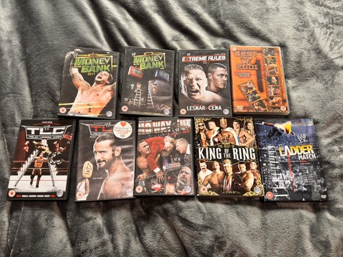Wwe wwf various x9 dvd - wwe,
