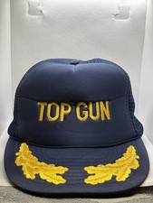Vintage Top Gun Hat Navy