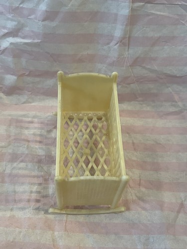 Vintage plastic doll - doll, house