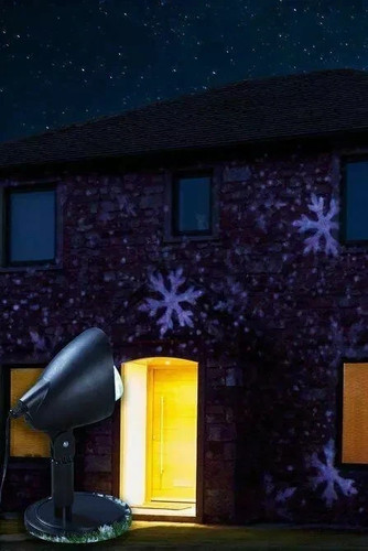 Christmas snowflake projector - christmas,