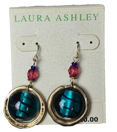 Vtg laura ashley gray - laura, tone