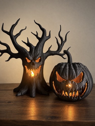 Halloween bundle spooky tree - tree, +