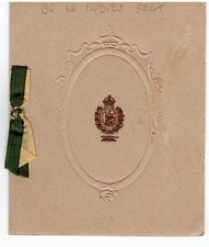 British West Indes Regiment WW1  Christmas Card
