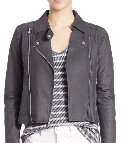 Paige silvie jacket suede - paige,