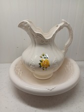 Vintage Large Hand Painted