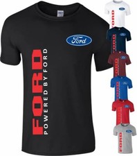 Ford Logo Racing T Shirt Tee GP Motorcycle Motorbike Biker Mens 