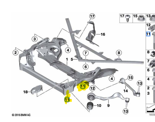 Bmw hex bolt with washer - bolt,