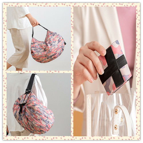 Portable foldable grocery bag - grocery,