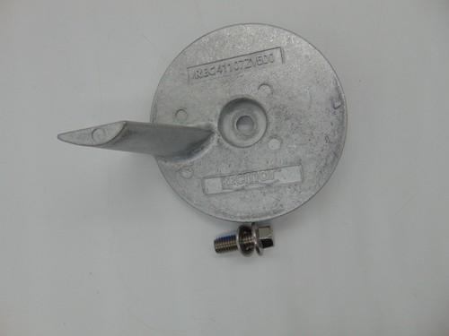 Zinc trim tab anode - zinc,