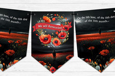Remembrance Day  Bunting